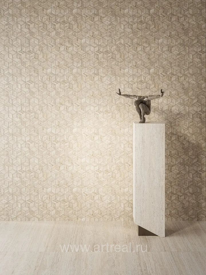 Kerama Marazzi Прованс Про Травертин Керамогранит Kerama Marazzi Прованс Про Травертин в интерьере