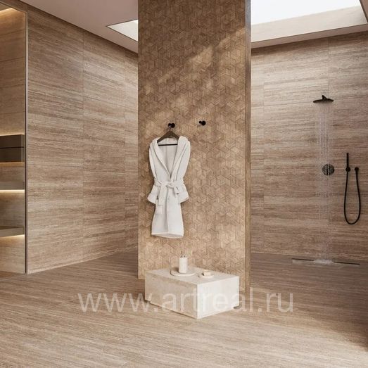 Kerama Marazzi Прованс Про Травертин Керамогранит Kerama Marazzi Прованс Про Травертин в интерьере