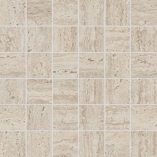 Kerama Marazzi Прованс Про Травертин декор Декор мозаичный бежевый светлый матовый обрезной 30*30*9