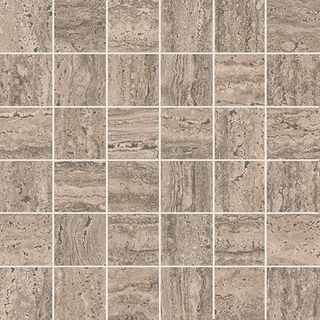 Kerama Marazzi Прованс Про Травертин декор Декор мозаичный бежевый тёмный матовый обрезной 30*30*9