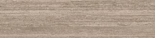 Kerama Marazzi Прованс Про Травертин фронтальная ступень Ступень фронтальная клееная бежевый тёмный матовый обрезной 33*119.5*9