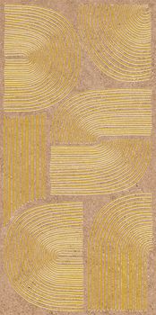 Kerama Marazzi Руссильон декор Декор оранжевый светлый матовый обрезной 30*60*9
