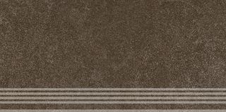 Kerama Marazzi Руссильон ступень Ступень коричневый тёмный матовый обрезной 30*60*9