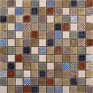 L'antic Colonial Mosaico Ancient Bath 2,3x2,3