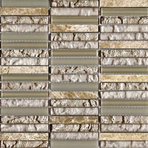 L'antic Colonial Mosaico мозаика Tecno Linear Cream Capuccino 1,5x9,7 29.8*30.5