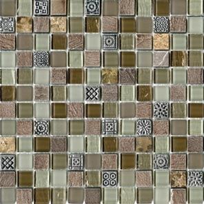 L'antic Colonial Mosaico мозаика Tecno Glass Country 2,1x2,1 29.6*29.6