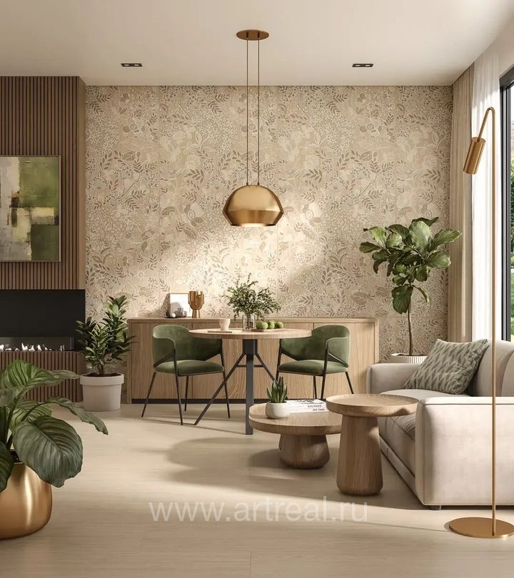 Kerama Marazzi Прованс Люберон Керамогранит Kerama Marazzi Прованс Люберон в интерьере