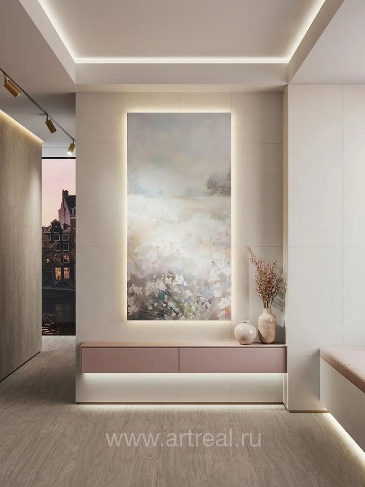 Kerama Marazzi Пейзаж Керамогранит Kerama Marazzi Пейзаж в интерьере