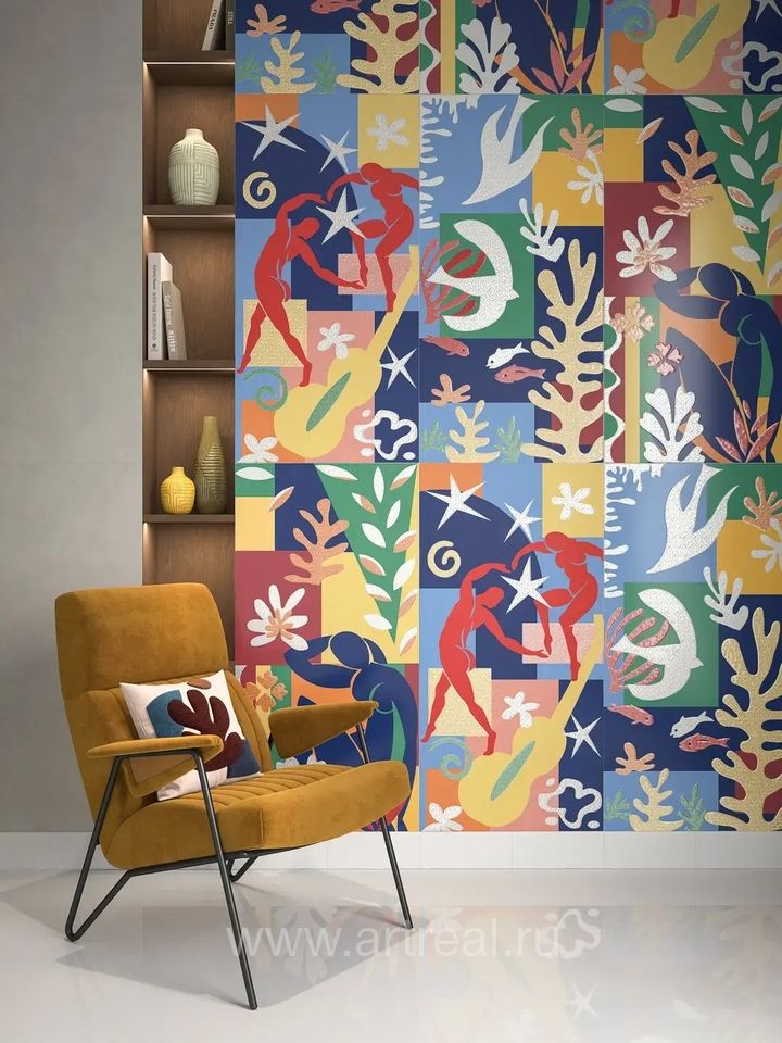 Kerama Marazzi Прованс Матисс Керамическая плитка Kerama Marazzi Прованс Матисс в интерьере