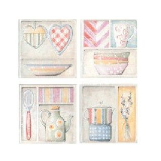 Alta Pietra di Volta декор Decoro Cook 4 pz 10*10