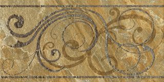 Cerdomus Dome декор Fascia Classic Gold 40*20