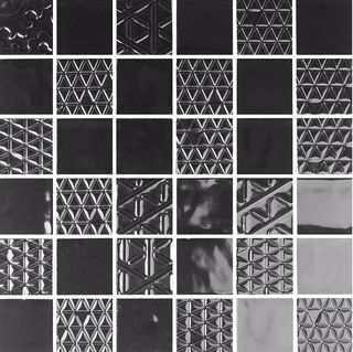 Quintessenza Memento мозаика Mosaico mix nero 28.8*28.8