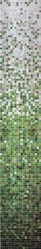 Bisazza Растяжки мозаика Verde 12*60