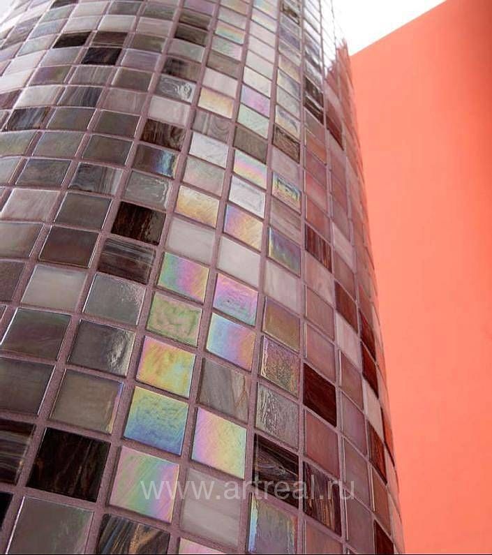 Мозаика Vitrex Bronze Mix в интерьере