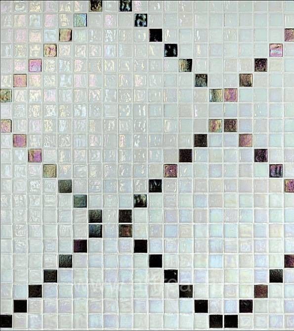 Мозаика Vitrex Madreperla в интерьере