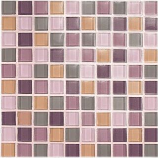 Vitrex Crystal B/C мозаика Lilla Lucido Mix 2.3x2.3 30*30