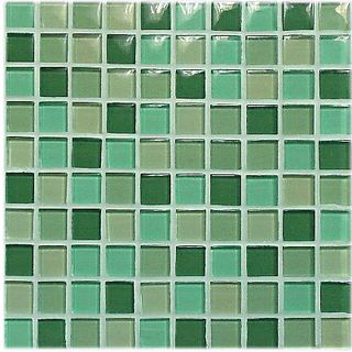 Vitrex Crystal B/C мозаика Green Glossy Mix 2.3x2.3 30*30