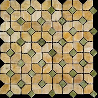 Natural Mosaic Octagon 2 (Мрамор) мозаика M073+M068-DP9 30*30