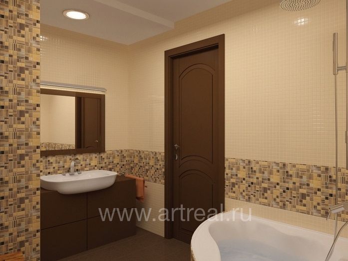 Natural Mosaic Ethnic Мозаика Natural Mosaic Ethnic в интерьере