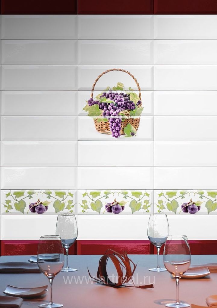 Панно из коллекции Absolut ceramica Grape