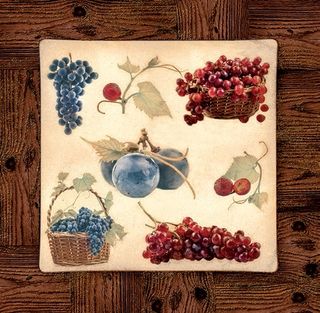 Absolut keramica Grapes панно Grapes 04 A Composicion 30*30