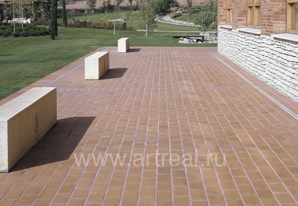 Клинкер Gres de Aragon Natural в интерьере