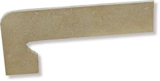 Exagres Atlas плинтус Zan. Irta Izq. Левый 39.5*17.5