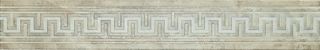 Edilcuoghi Onyx бордюр Diana Listello L White/Grey 48.4*8