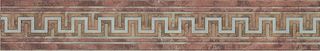Edilcuoghi Onyx бордюр Diana Listello L Noce/Passion 48.4*8