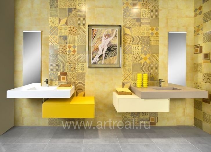 Керамическая плитка Del Conca Portland в ванной