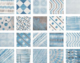 Del Conca Portland настенная плитка Portland Blu 20*20*1