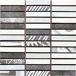 Del Conca Portland мозаика Portland Mosaico Grigio 20*20*1