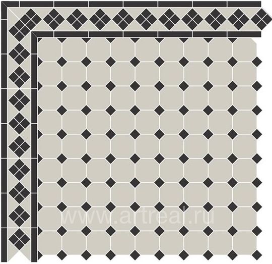 Керамогранит Topcer Octagon в интерьере