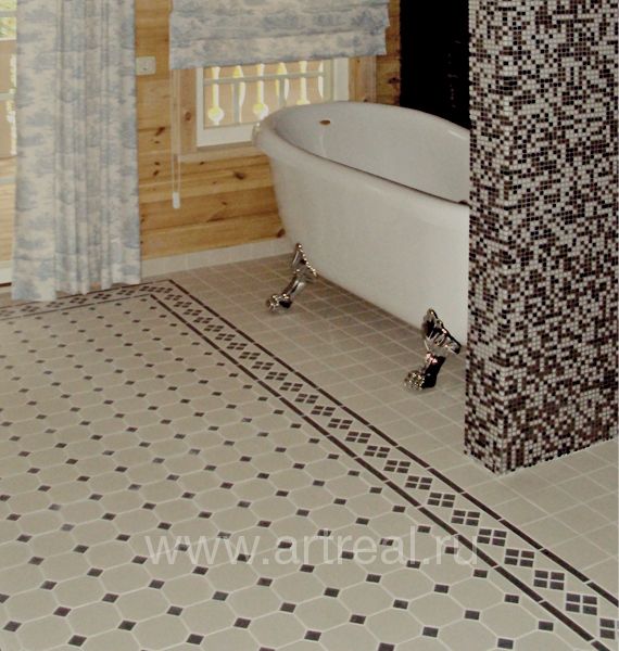 Керамогранит Topcer Octagon в интерьере