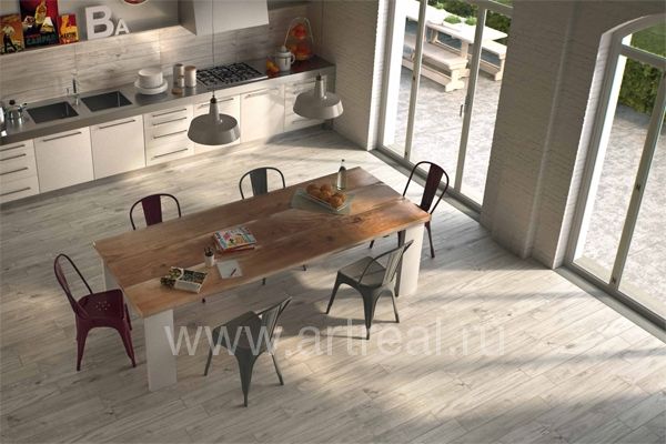 Керамогранит Timber в интерьере.
