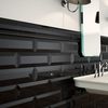 Керамическая плитка Oxford в ванной в цвете Negro.