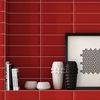 Керамическая плитка Oxford в ванной в цвете Rojo.