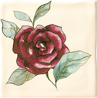 Bayker Memorie Inserto Jardin Rosa Memorie Crema