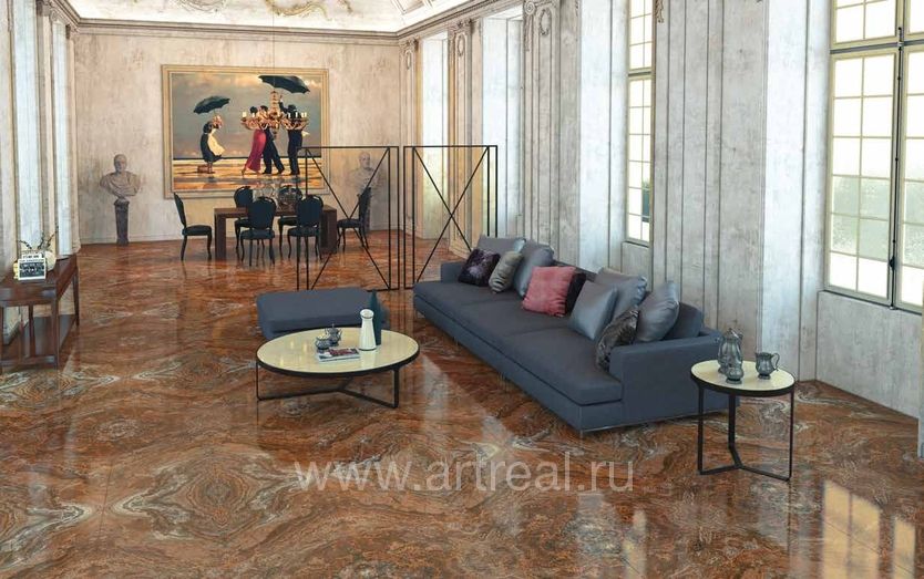 Керамогранит Agate в интерьере.