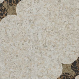 Settecento Accademia декор Decoro Fiore Beige Сaramel Сaff 47.8*47.8