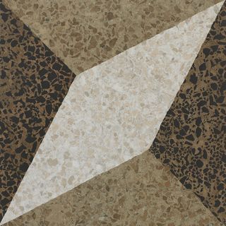 Settecento Accademia декор Decoro Rombo Beige Сaramel Сaff 47.8*47.8