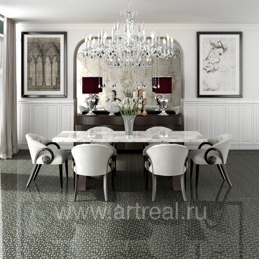 Керамогранит Collage в интерьере.