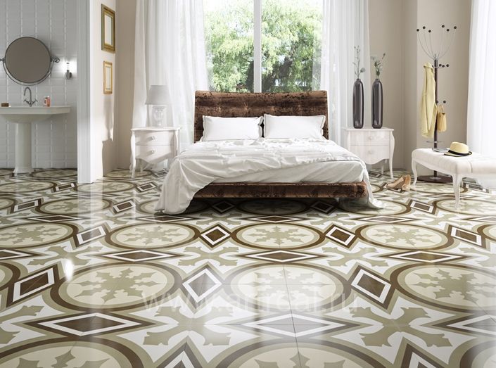 Керамогранит Collage в интерьере.