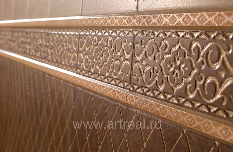 Бордюр и декор из коллекции Peronda Treasure
