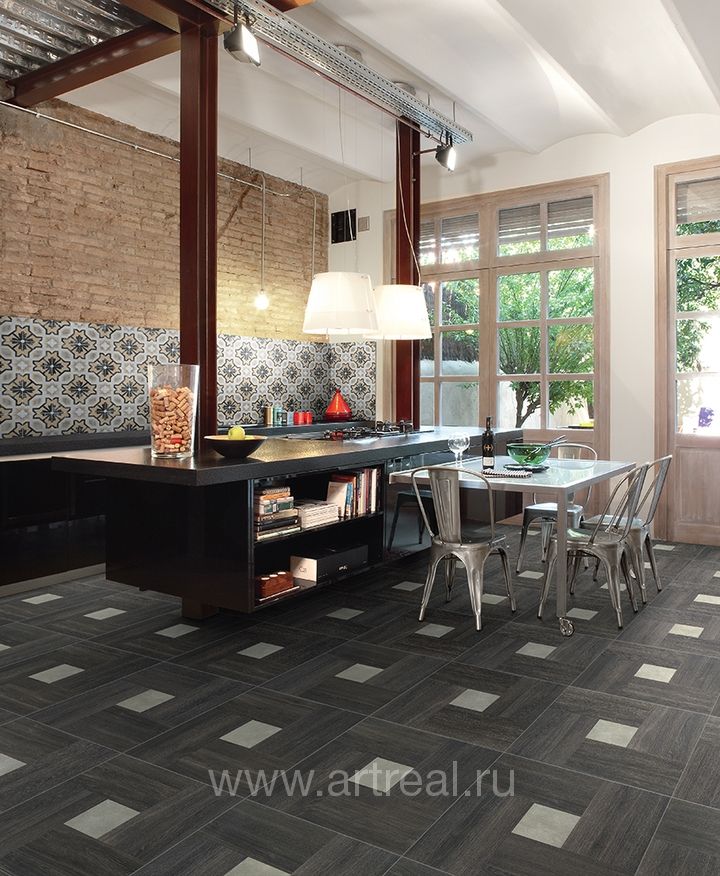 Керамогранит Inside в интерьере.