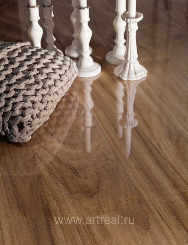 Полированный керамогранит Sant Agostino Jungle Lux в оттенке Nut