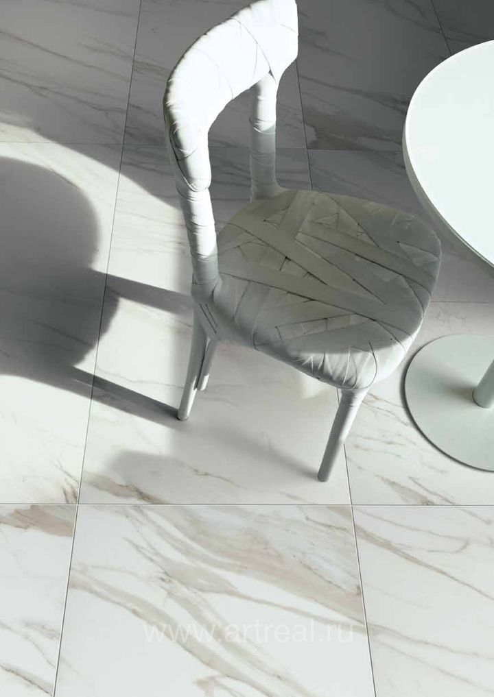 Белый керамогранит Marazzi ceramica EvolutionMarble Белый керамогранит Marazzi ceramica EvolutionMarble