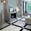 Керамогранит Marazzi ceramica EvolutionMarble контрасных цветов в отделке пола