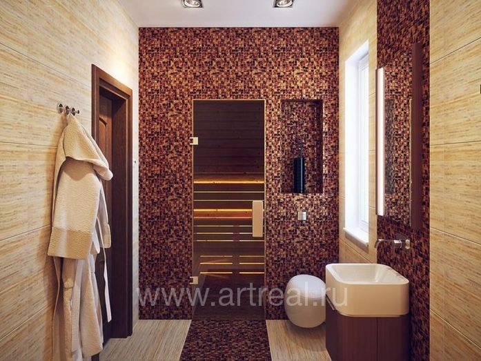 Мозаика Shafei в интерьере.