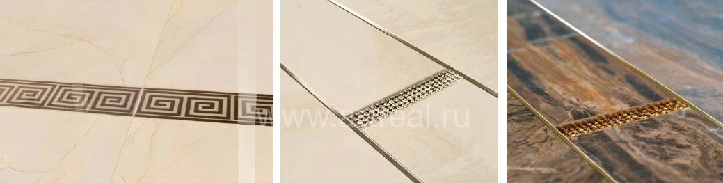 Декоративные вставки и бордюры из коллекции Gardenia Orchidea Charme